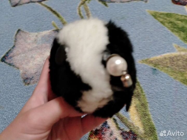 Мягкая игрушка клаща из полимерной глины