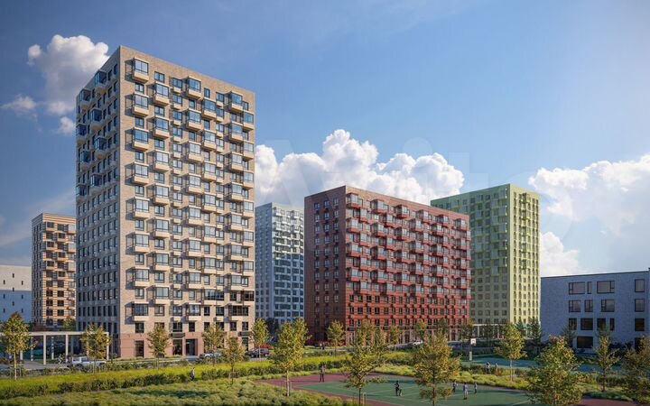 2-к. квартира, 46,8 м², 11/17 эт.