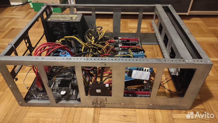 Продувной корпус для майнинга