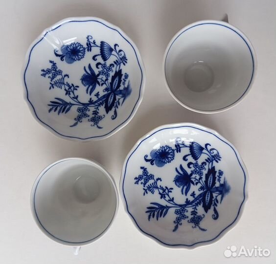 Чайная пара винтаж Bavaria, сахарница Thomas