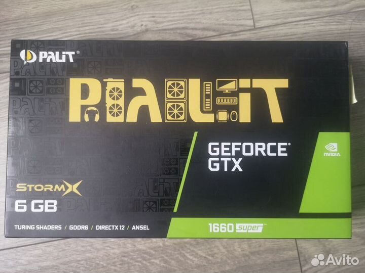 Видеокарта Palit GTX 1660 Super 6 Gb