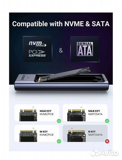 Ugreen SSD Enclosure CM559 10Gbps