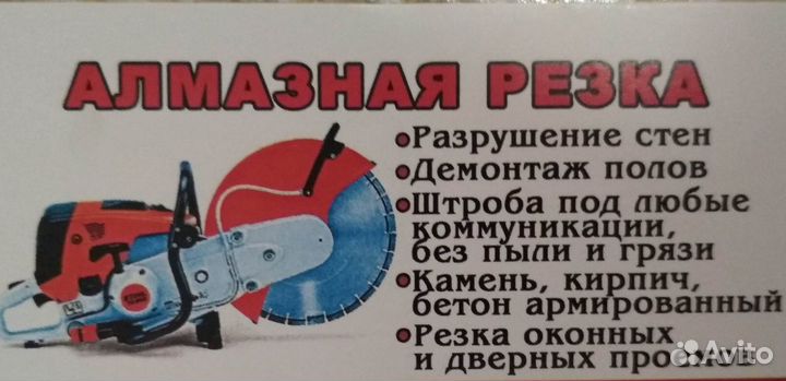 Алмазная Резка. Разрушение стен