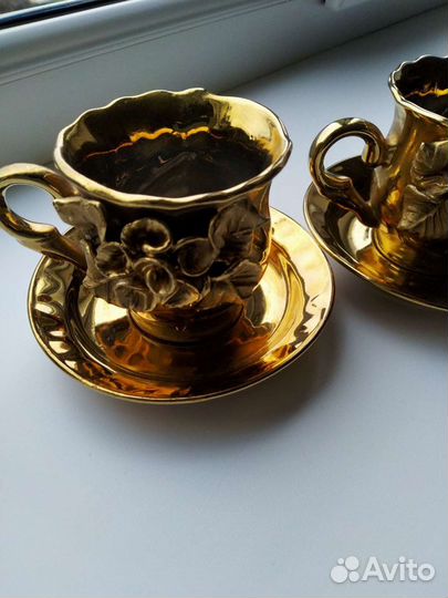 Чашечки кофейные красивые пара