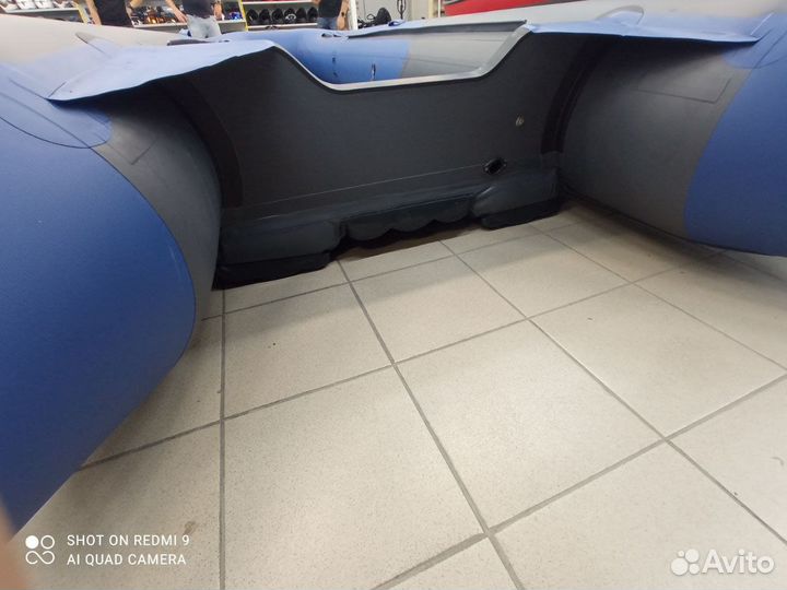 Лодка mishimo river JET 460 под водомет синий