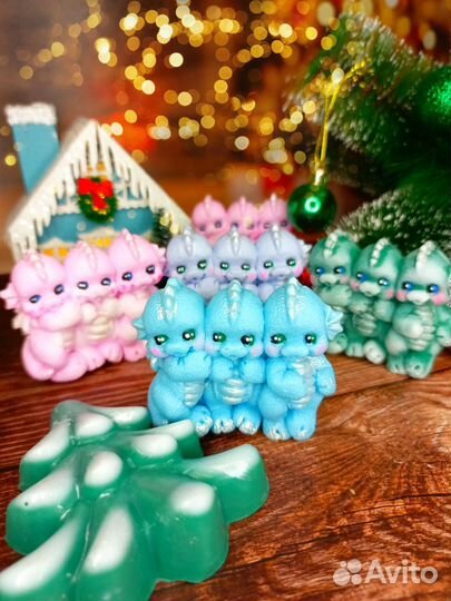 Мыло ручной работы дракончик