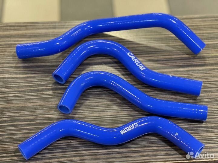 Патрубки отопителя Г-3302,2217 Н/О с 2003г силикон