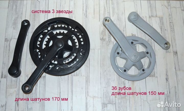 Велозапчасти и аксессуары новые (фото / список)