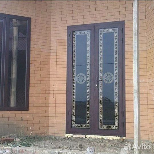 Пластиковая дверь 120х210 62