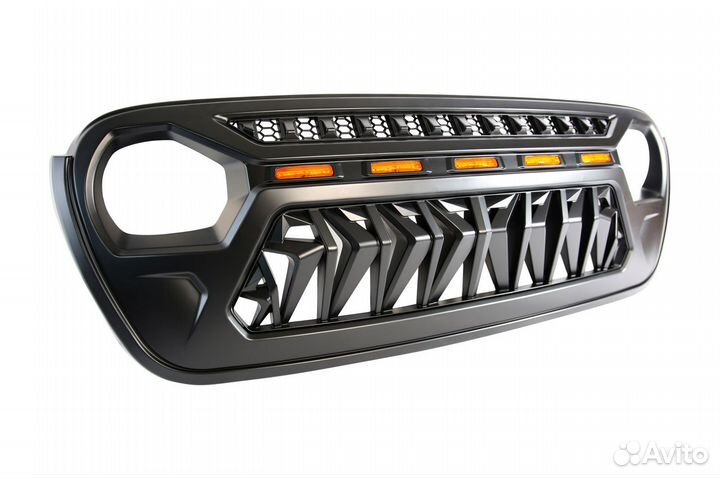 Передняя решетка радиатора Jeep Wrangler JL