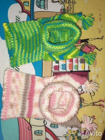 Шапочка зеленая для собачки, кошечки