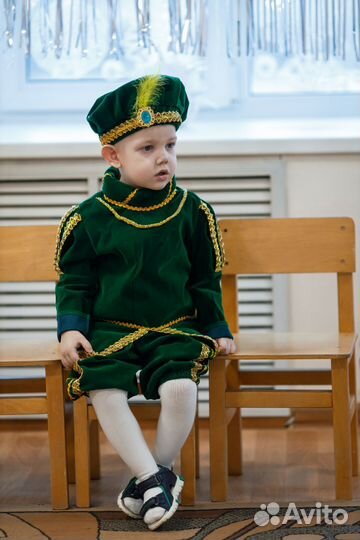 Новогодний костюм принца 98-104 размер