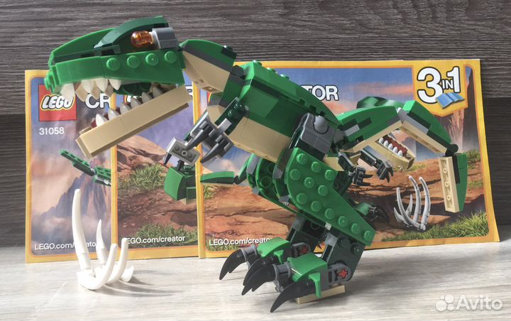 Lego 31058 Грозный Динозавр Creator
