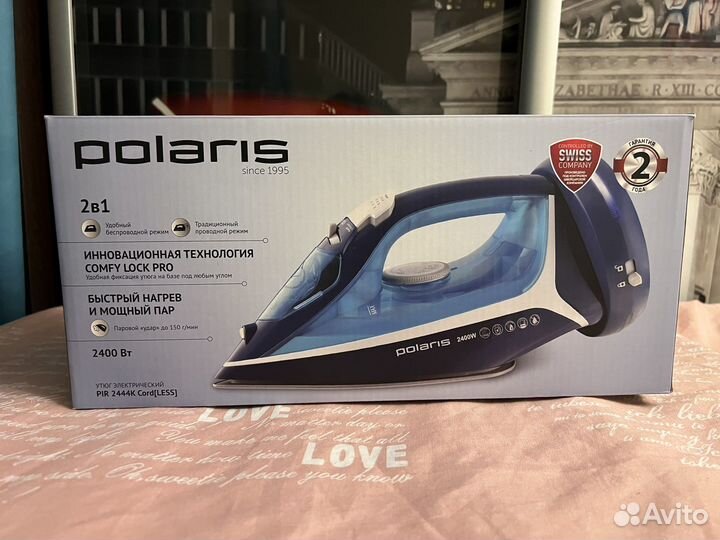 Беспроводной утюг Polaris PIR 2444k