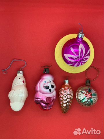 Елочные игрушки СССР