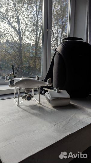 Квадрокоптер dji phantom 4 pro plus