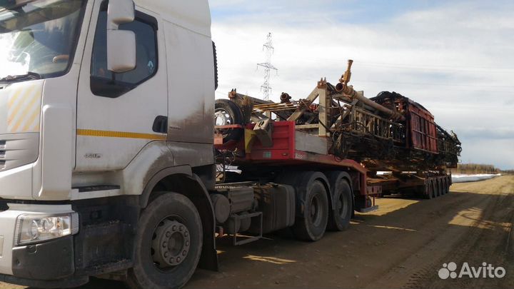 Перевозка негабаритных грузов Трал