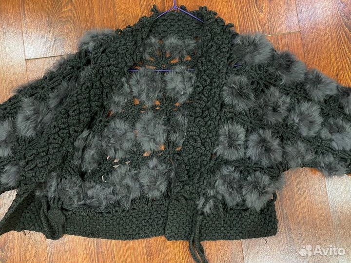 Кардиган вязаный