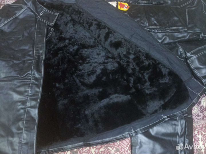 Костюм сварщика зимний кожаный