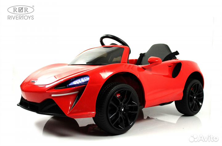 Детский электромобиль McLaren Artura P888BP красный