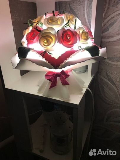 Светильник настольный ручной работы