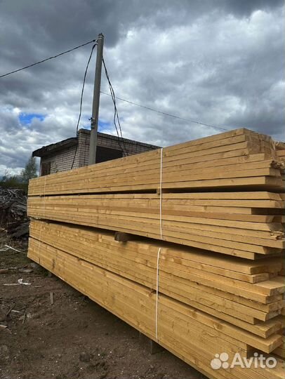 Доска обрезная заборная