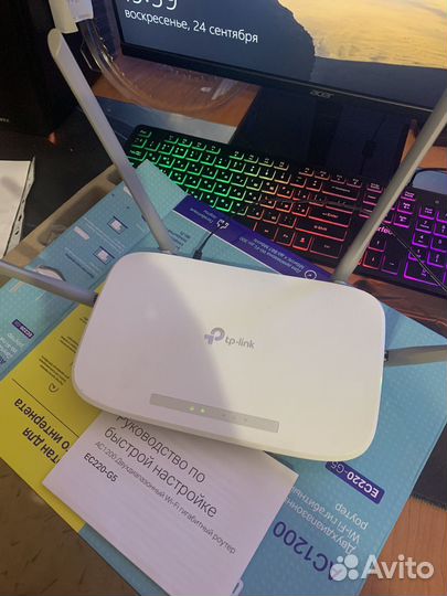 Высокоскоростной WiFi роутер tp-link EC220