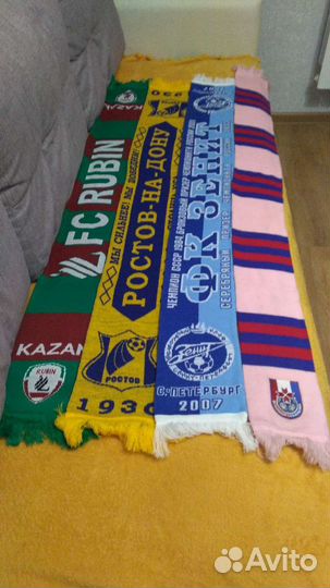 Шарфы футбольных клубов России