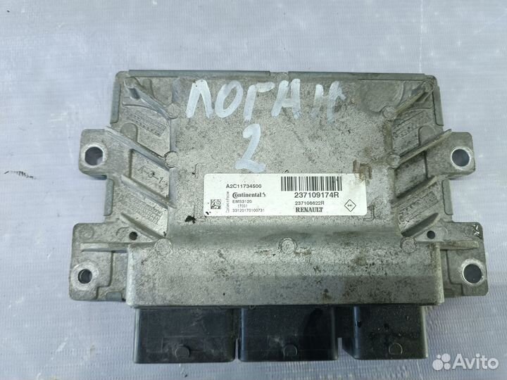 Эбу двс Renault Logan 2