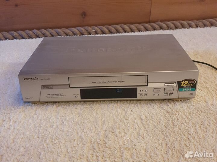 Видеомагнитофон panasonic NV-SJ205