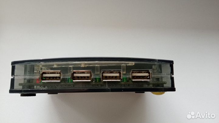 Ednet активный USB Hub 2.0, 4 порта 480Мбит/с