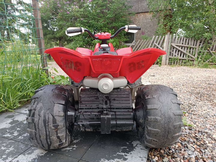 Квадроцикл детский PEG perego polaris + 2 акб