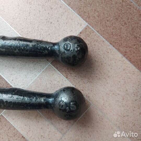 Гантели 0.5 кг