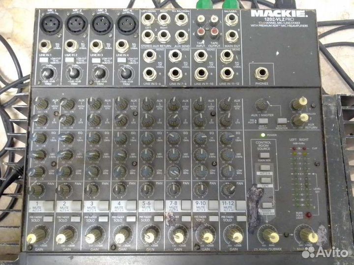 Микшер Mackie 1202-vls pro