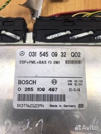 Блок управления ESP Mercedes S-Class W220 2001