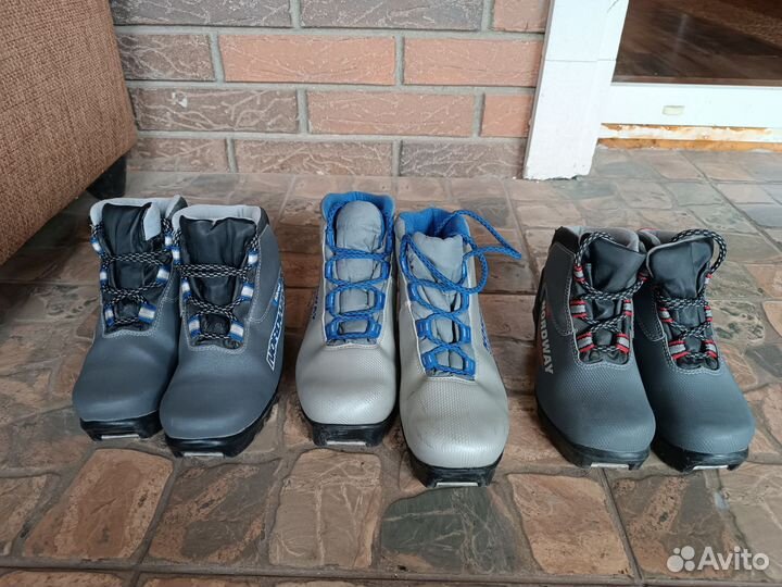 Детские лыжные ботинки nordway 30 32 36