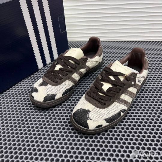 Notitle x Adidas Samba Cow Print