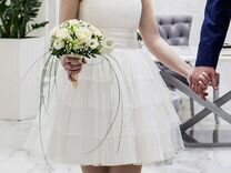 Свадебное платье для фотосессии цвет шампанское