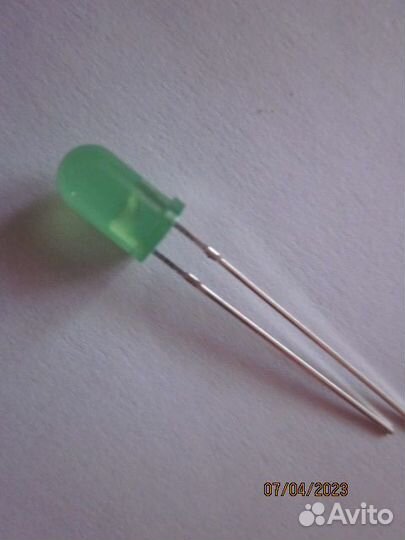 Светодиод FYL5013GD зеленый 5 мм