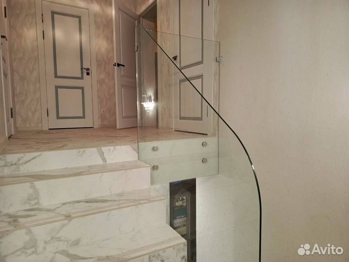 Перила Стеклянные ограждения