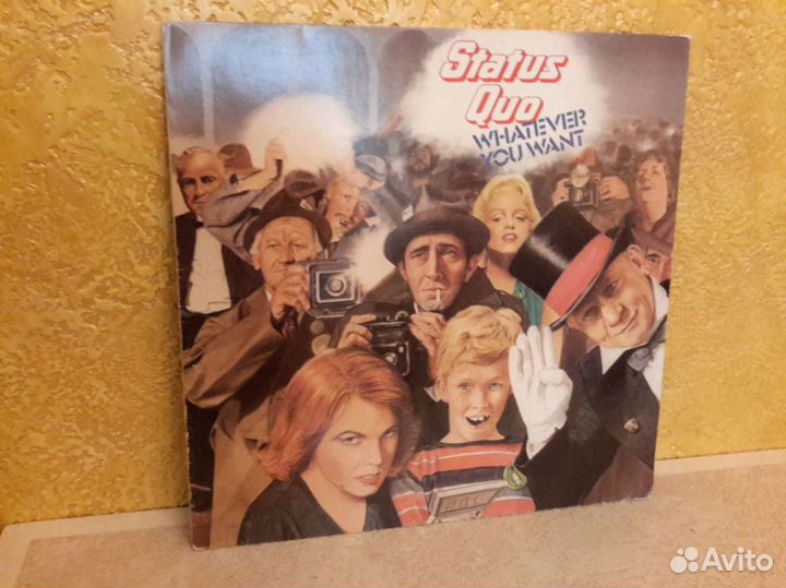 LP Status Quo - Whatever You Want 1977 Germany