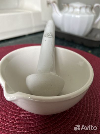 Ступка с пестиком СССР лфз