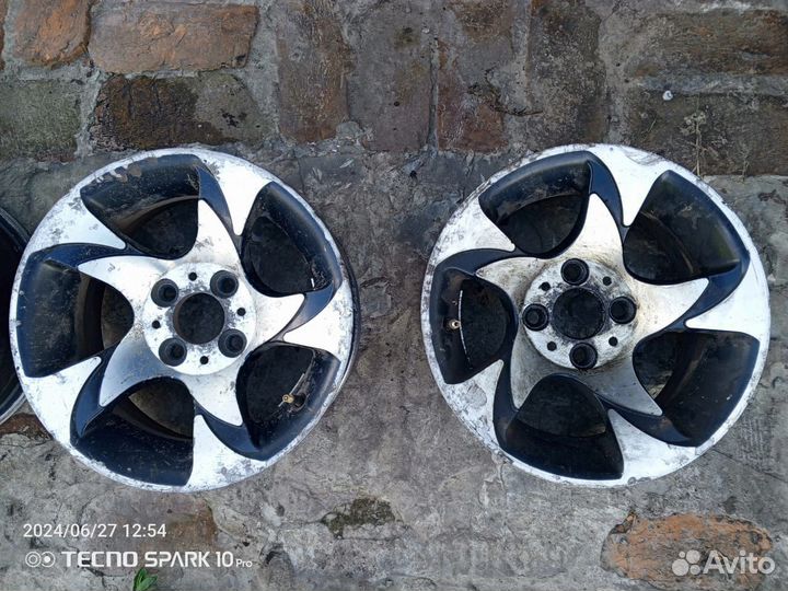 Литые диски r13 на ваз арбузы