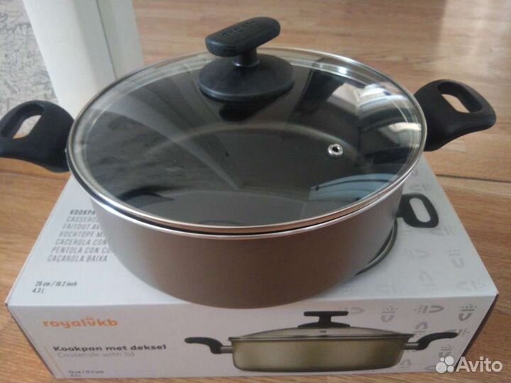 Новая Кастрюля 4,5л