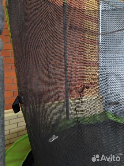Батут с сеткой