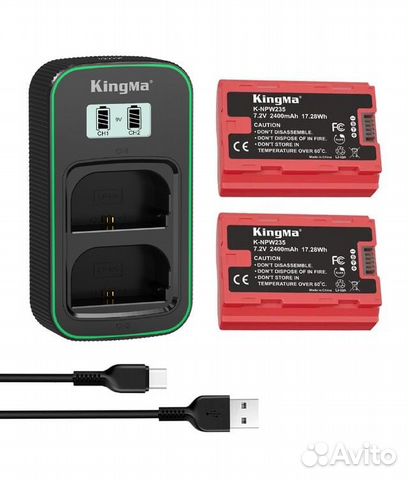 Комплект KingMa NP-W235 для Fujifilm объявление продам
