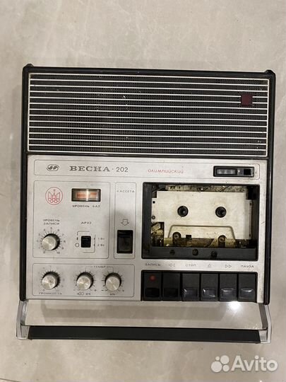 Магнитофон Весна 202 олимпийский