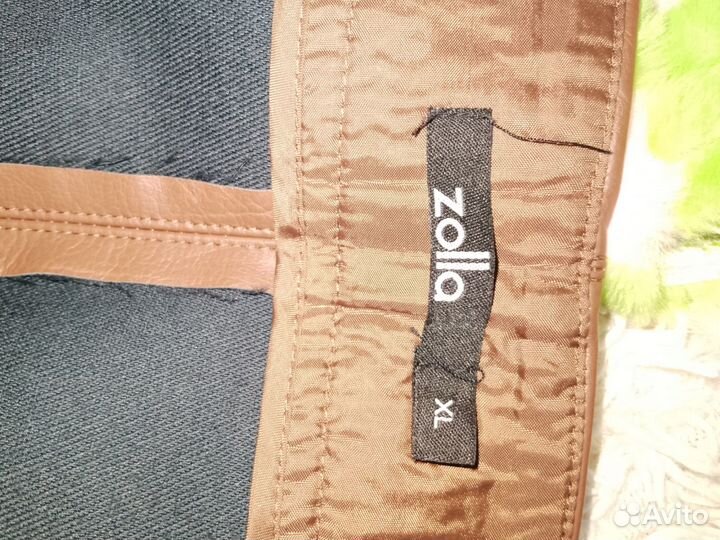 Кожаная юбка