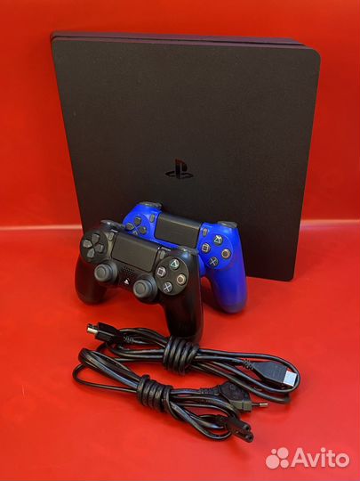 Sony PlayStation 4 Slim 1 Тб (CUH-2108B) Black