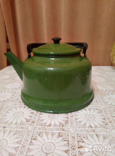 Чайник эмалированный СССР
